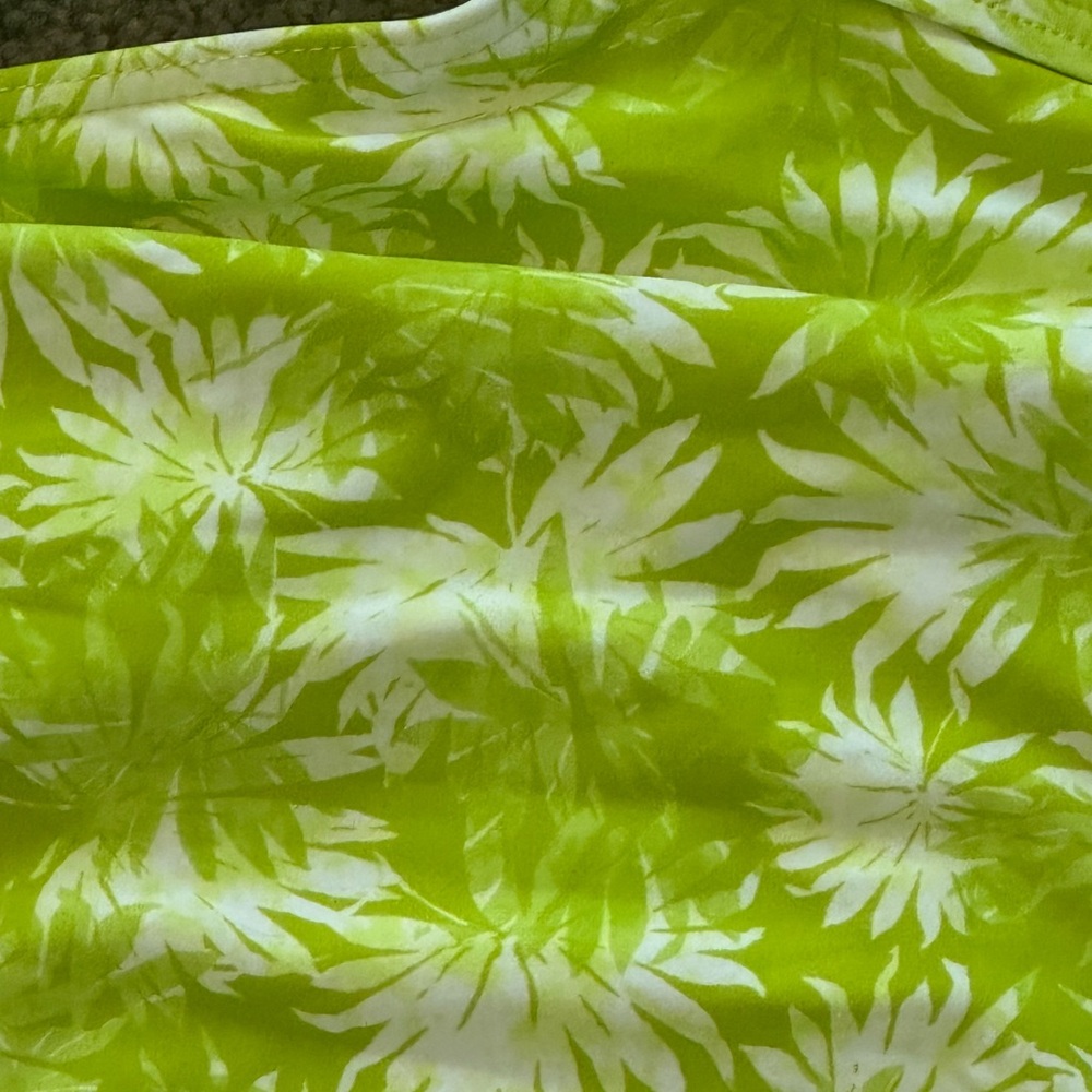 Micheal Kors lime green one piece nwot - Picture 3 of 7